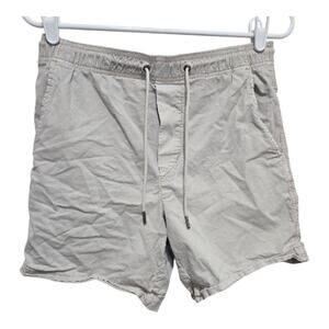American Eagle Flex Beige Drawstring Shorts XS Lounge Casual